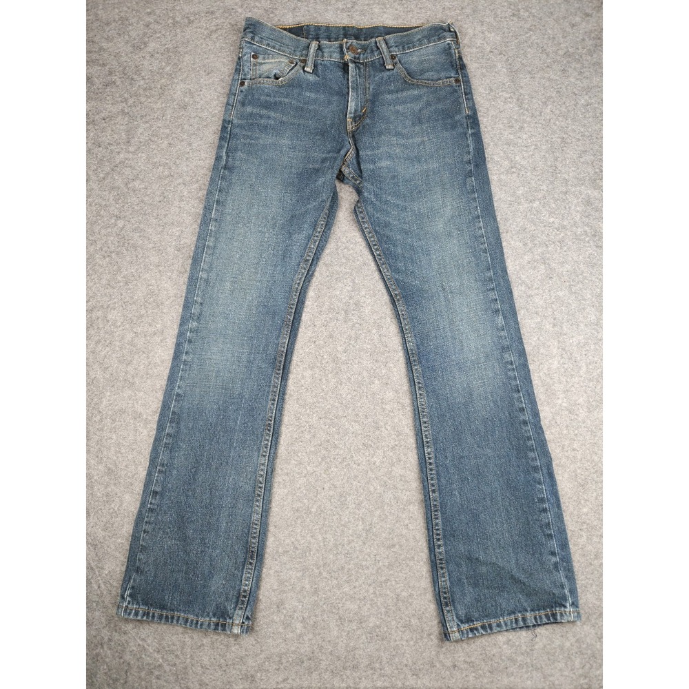 Levis 527 Jeans Mens 29x30 Bootcut Slim Fit Medium Wash Y2K Western Boot Cut